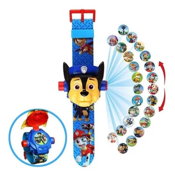 Producto - Reloj con proyector patrulla canina