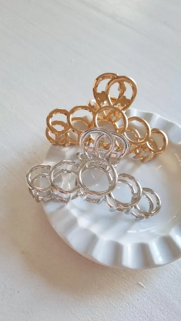 Producto - Broches metalicos circulares plateado o dorado