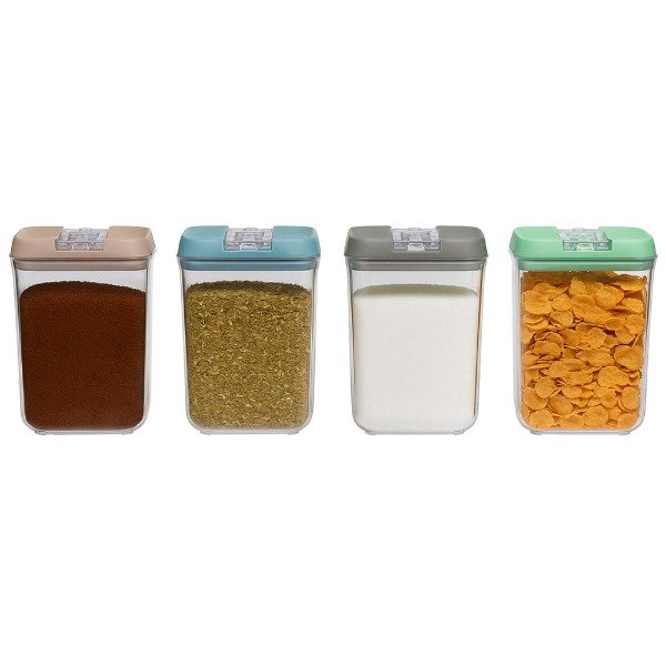 Producto - FRASCO CONTENEDOR HERMETICO CHICO 0.75L BAMBU (cod. 8617)