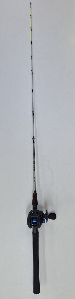 Producto - Combo caña 1,30 1 tramo+ reel huevito