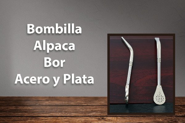 Producto - Bombilla Alpaca Bor
