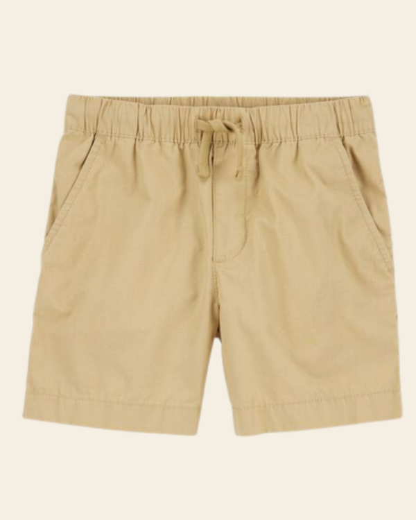 Producto - Short Niño Carters  Poplin Khaki