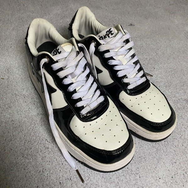 Producto - Bapesta Charol Black and White - 3