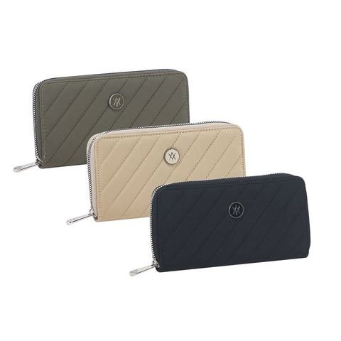 Producto - BILLETERA MUJER 1 CIERRE MATELASSE 19X10CM