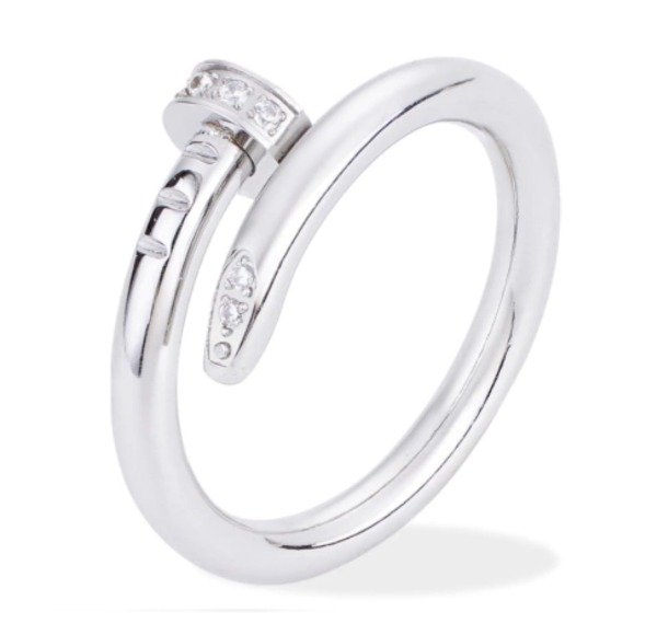 Producto - Anillo CATY Zirconia/plateado