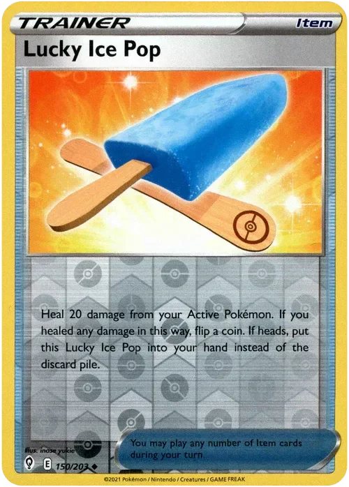 Producto - Lucky Ice Pop - 150/203 - Evolving Skies - Reverse Holo