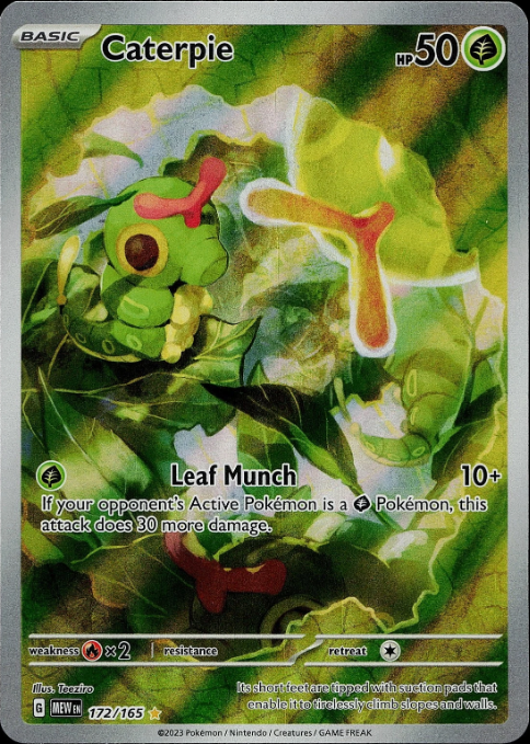 Producto - Caterpie - 172/165 - Scarlet and Violet 151