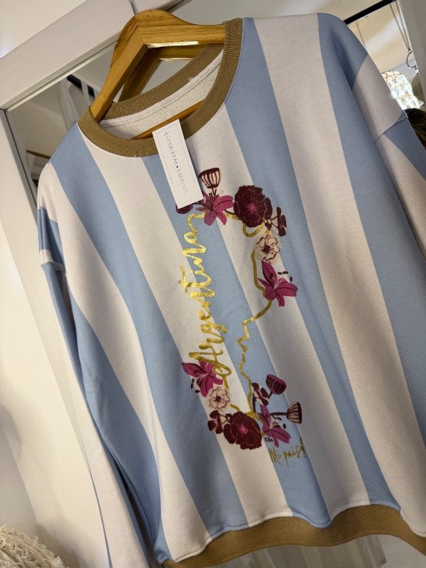 Producto - Buzo Argentina flowers - 2