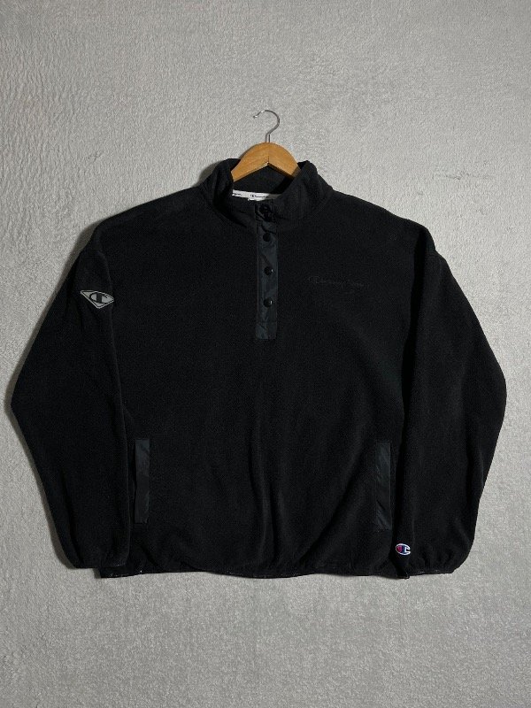 Producto - BUZO POLAR CHAMPION FULL BLACK (XL)
