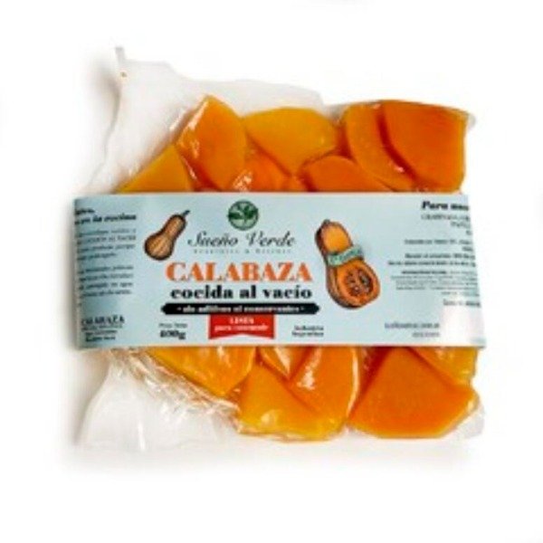 Producto - Calabaza Cocida al Vacio x 400g SUEÑO VERDE