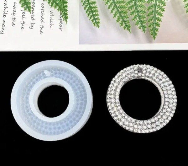 Producto - Molde perfumero hueco circular