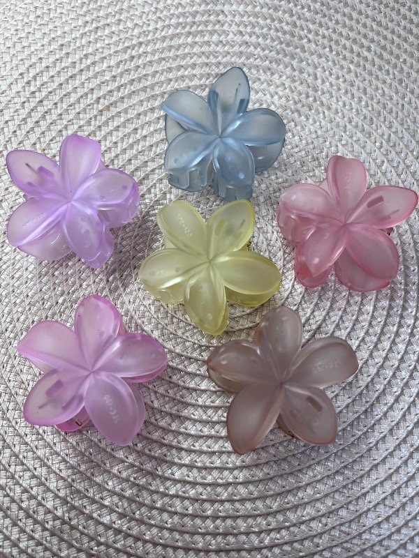 Producto - Broche hawaiano translusido