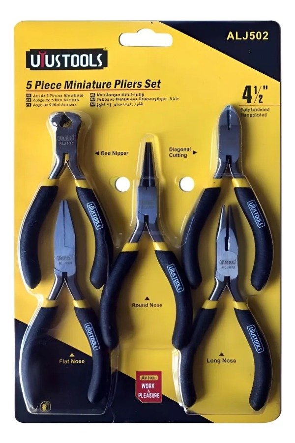 Producto - Alicate Profesional Junior 5pcs Uyustools Negro