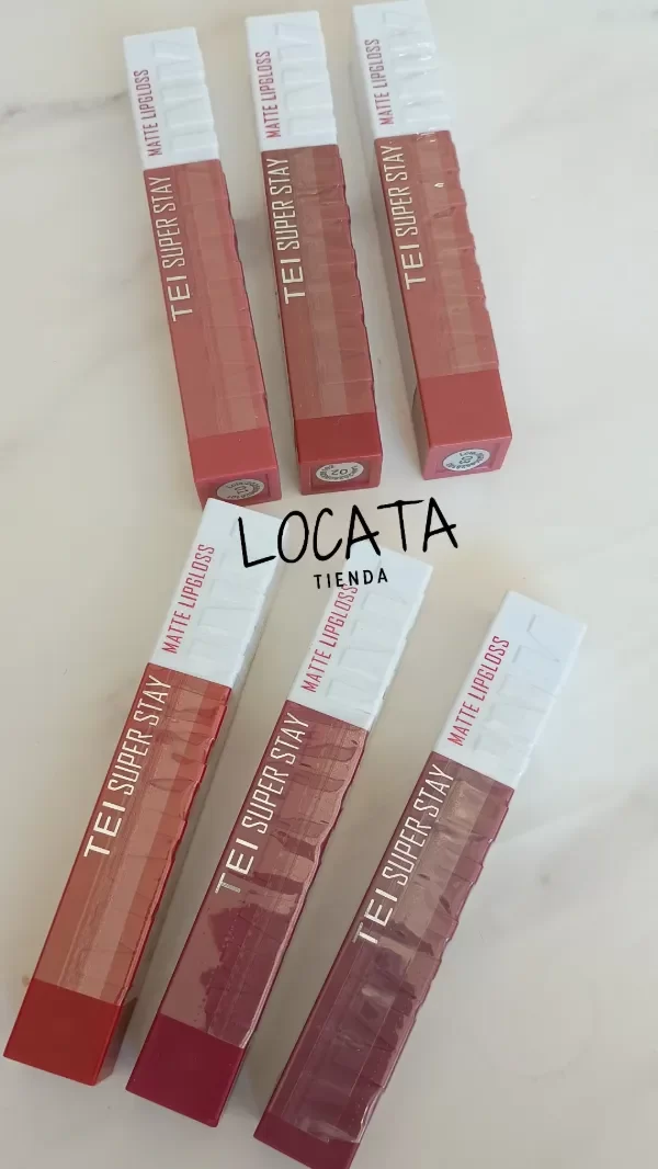 Producto - MATTE LIP GLOSS SUPER STAY BY TEI DUPE DE MAYBELLINE - 0