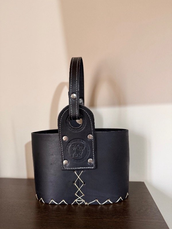 Producto - Media Canasta- Cuero