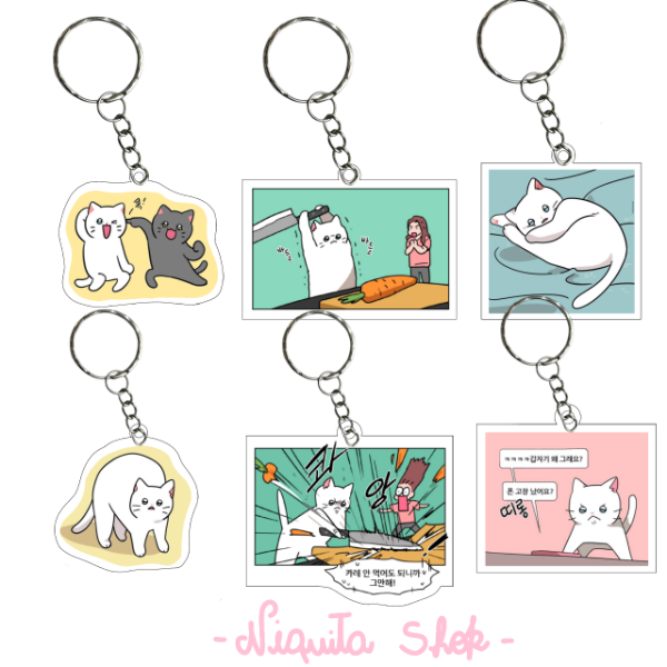 Producto - Meow Man llaveros