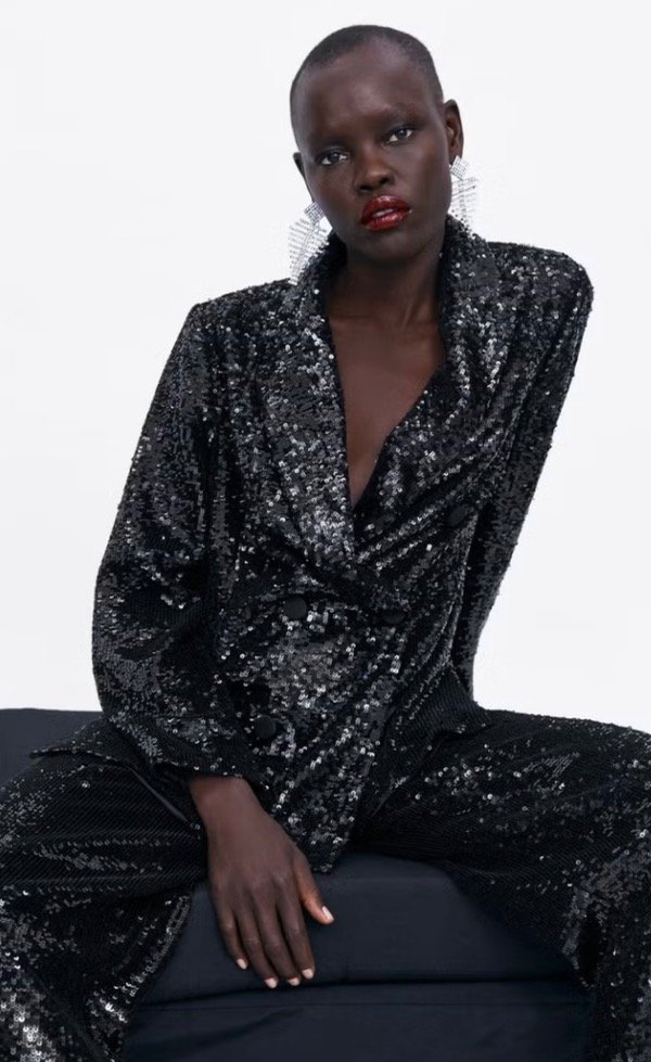 Producto - ZARA TALLE XL LENTEJUELAS