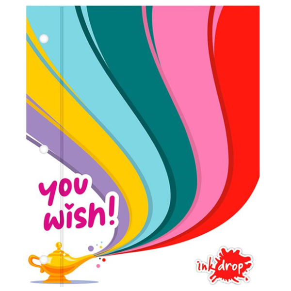 Producto - Lobo - Carpeta Escolar Tapas N 3 "You Wish"