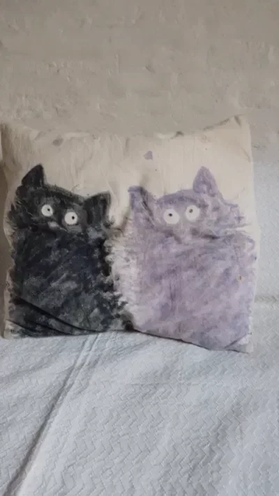 Producto - Almohadones pintados a pedido