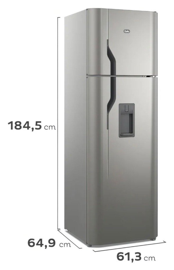 Producto - HELADERA GAFA 347LTS NO FROST CON DISPENSER HGNW3900P