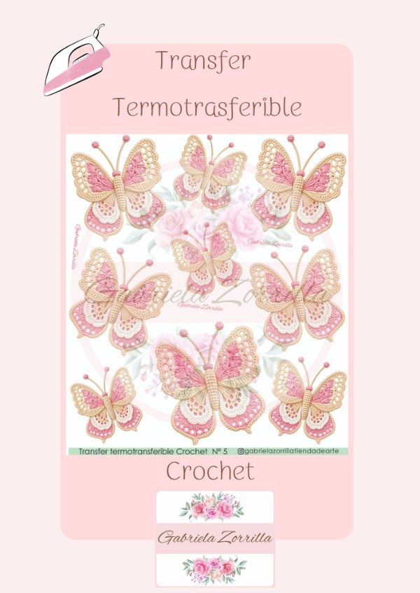Producto - Transfer Termotransferible Crochet 5
