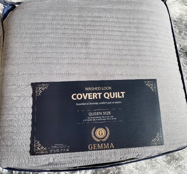 Producto - Cover Gemma washed look QUEEN - 1