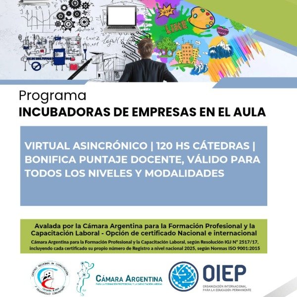 Producto - Programa -Incubadoras de Empresas en el Aula