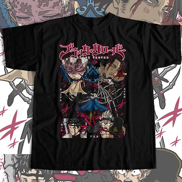 Producto - Black Clover - Remera