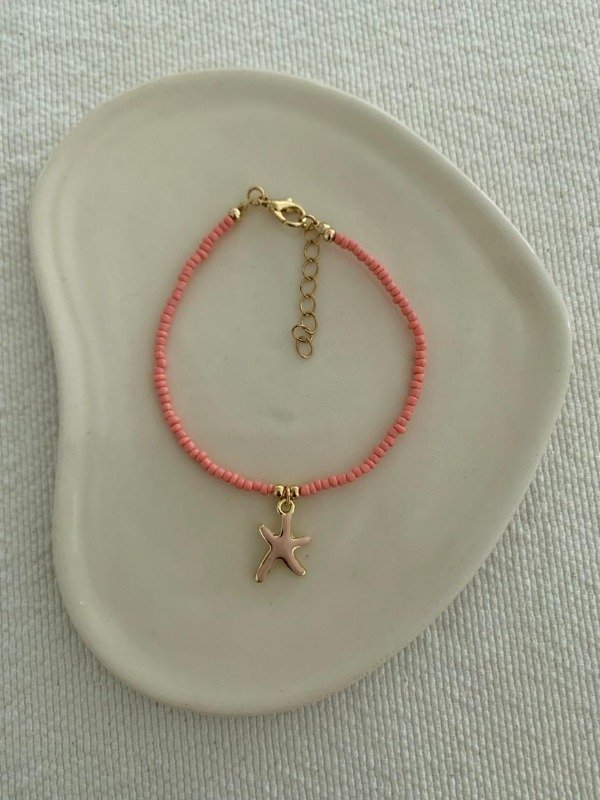 Producto - Tobillera estrella rosa