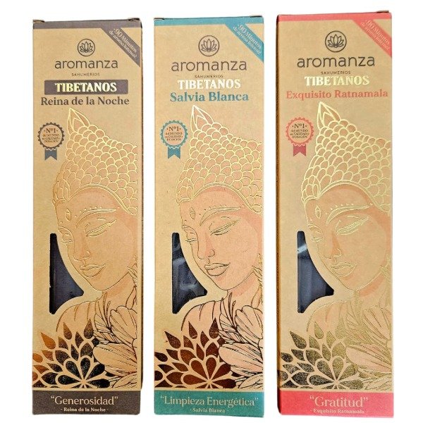 Producto - 3 Sahumerios Tibetanos a Elección
