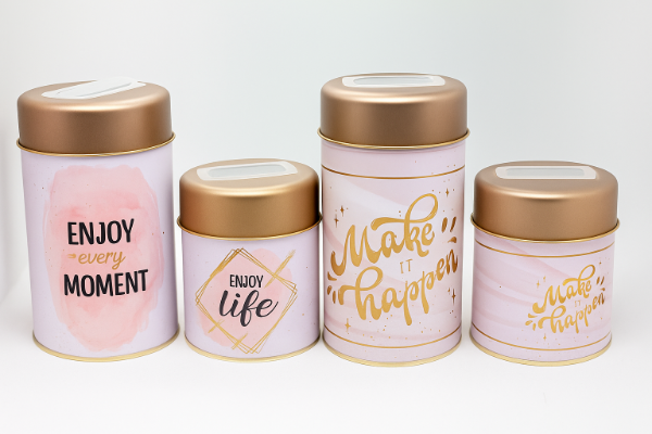 Producto - Yerbera y azucarera de lata