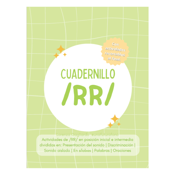 Producto - CUADERNILLO /RR/
