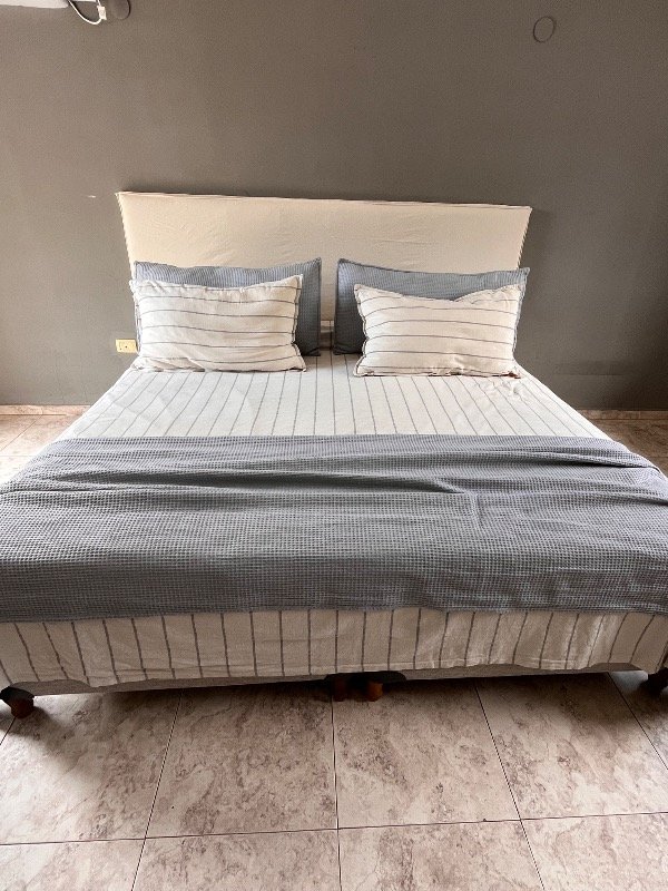 Producto - Cubre Edredón en Tusor simple o bicolor Rayados