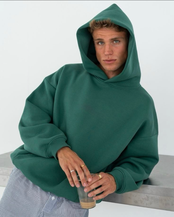Producto - BUZO OVERSIZE LISO - BOLSILLO (FRISA)