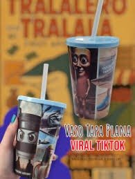 Producto - VASO TRALALERO TRALALA BRAIN  ROT  TAPA PLANA
