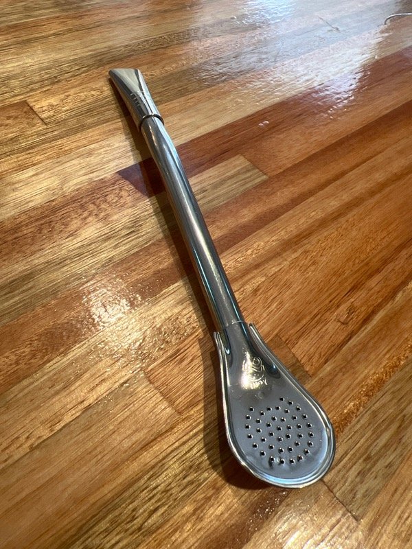 Producto - BOMBILLON ACERO LISO