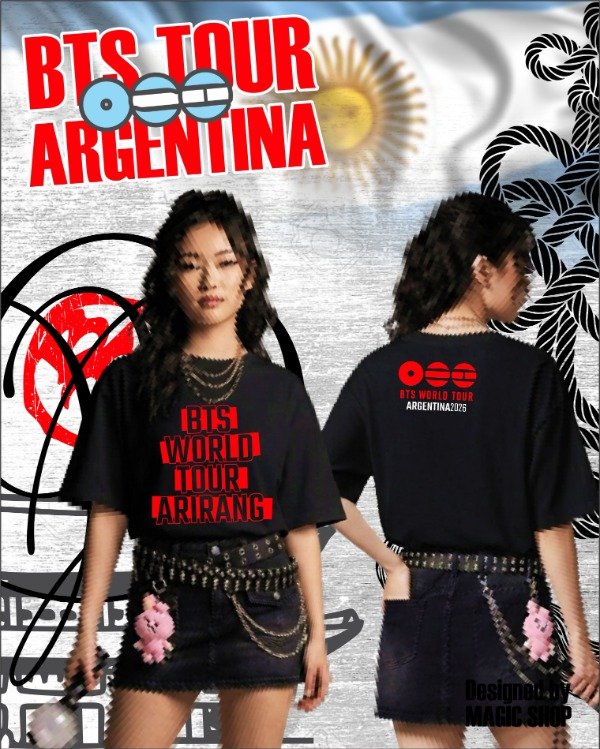 Producto - Remera BTS WORLD TOUR ARIRANG