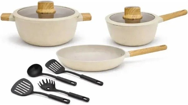 Producto - SET DE COCINA 9 PIEZAS KANJI HOME GROURMET - 1