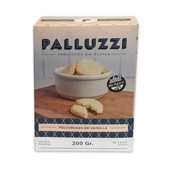 Producto - Polvorones de vainilla - PALLUZZI