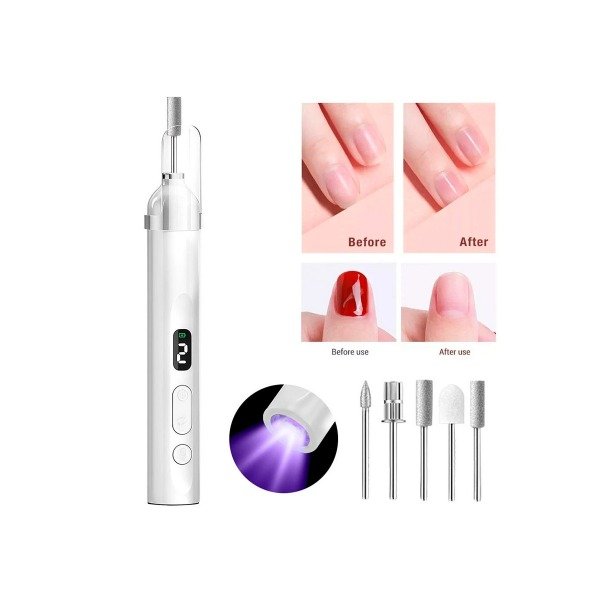 Producto - Torno de Uñas con Luz Uv 10.000 Rpm