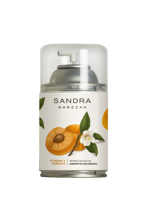 Producto - Aerosol Té Negro y Damasco 270ml