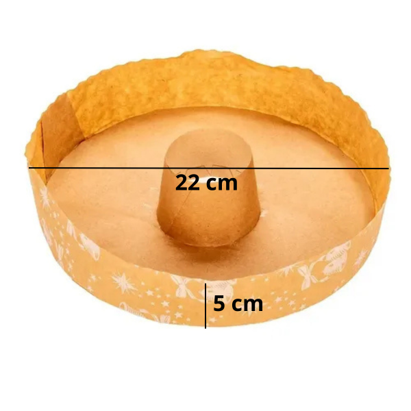 Producto - Molde para Rosca de Papel 22 cm