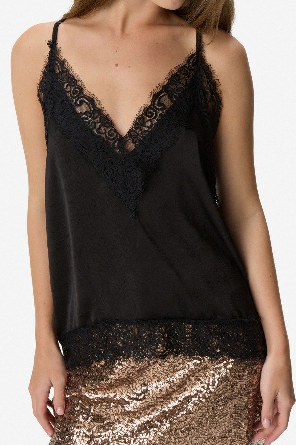 Producto - TOP SEDITA CON PUNTILLAS - 0