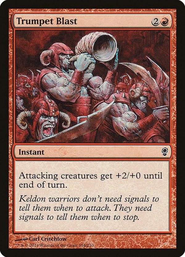 Producto - Trumpet Blast  Magic: The Gathering Conspiracy