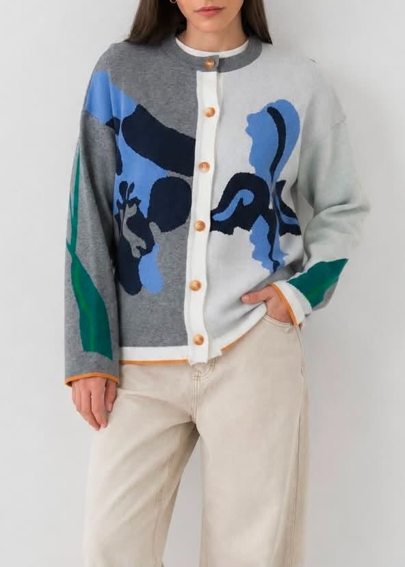 Producto - Cardigan Wild Grey