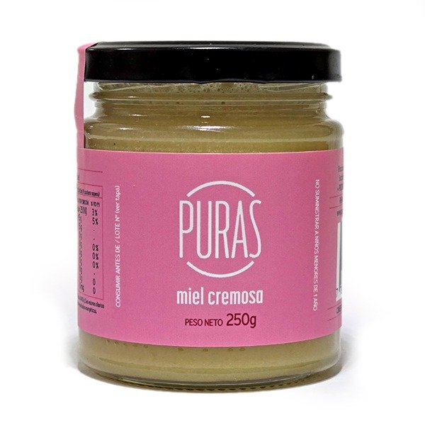 Producto - Miel cremosa multifloral 250 gr.