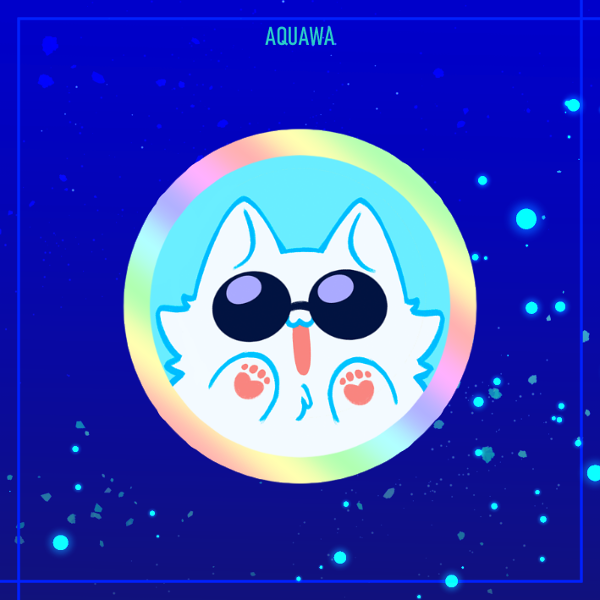 Producto - Sticker vinilo holográfico de Michi Gojo