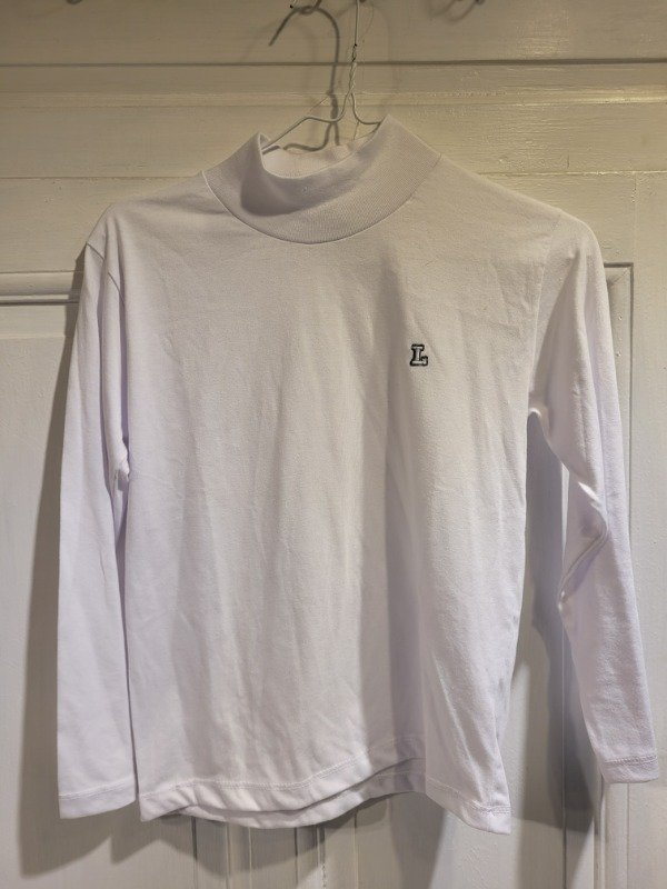 Producto - Polera LE UTTHE blanca lisa Talle 10 años- PRECIO: 10X