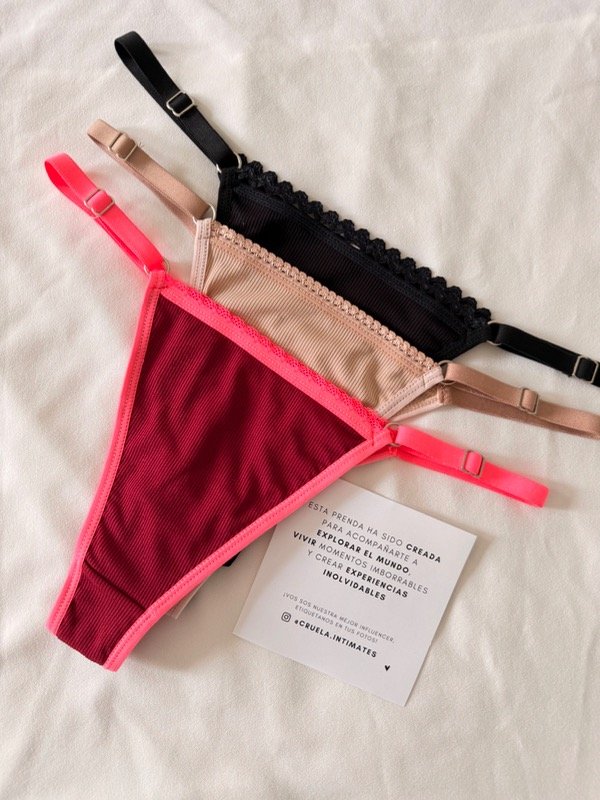 Producto - Pack x3 morley bordó