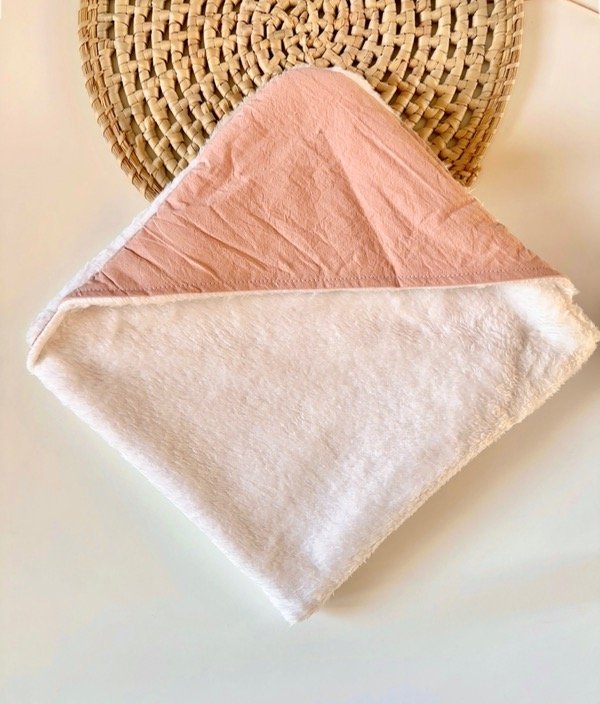 Producto - Manta de tusor + peluche - ROSA